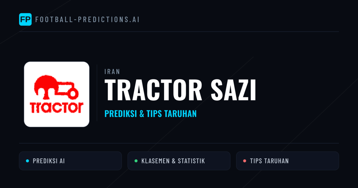 Tractor Sazi Prediksi & Statistik Piala Dunia