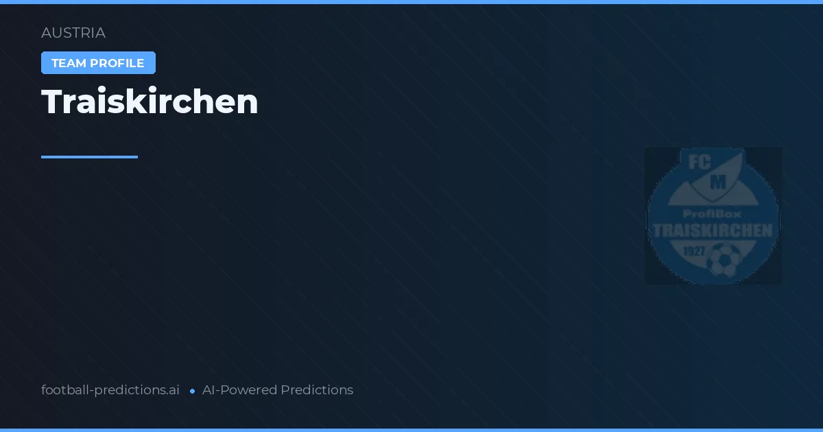 Traiskirchen Predictions & Stats