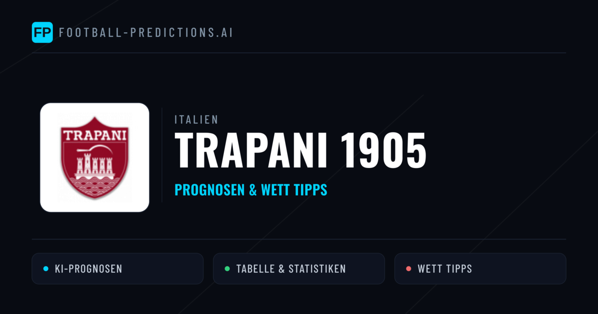 Trapani 1905 Prognosen & Statistiken
