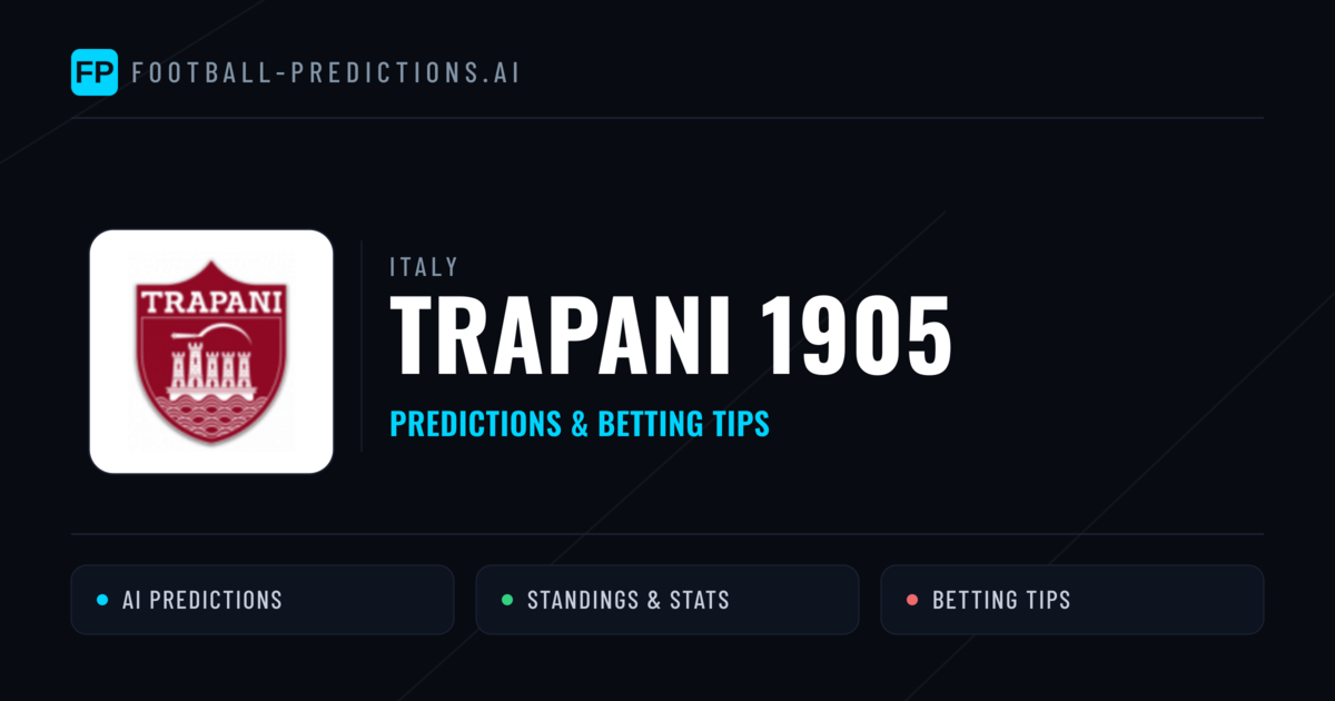 Trapani 1905 Predictions & Stats