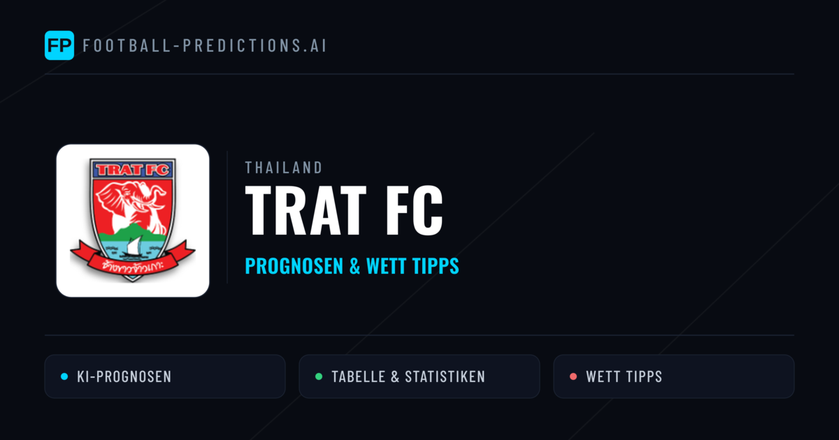 Trat FC Prognosen & Statistiken
