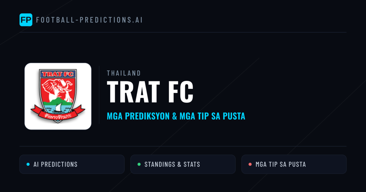 Trat FC Predictions & Stats