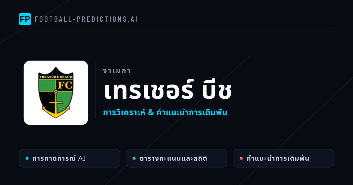 เทรเชอร์ บีช การวิเคราะห์และสถิติ