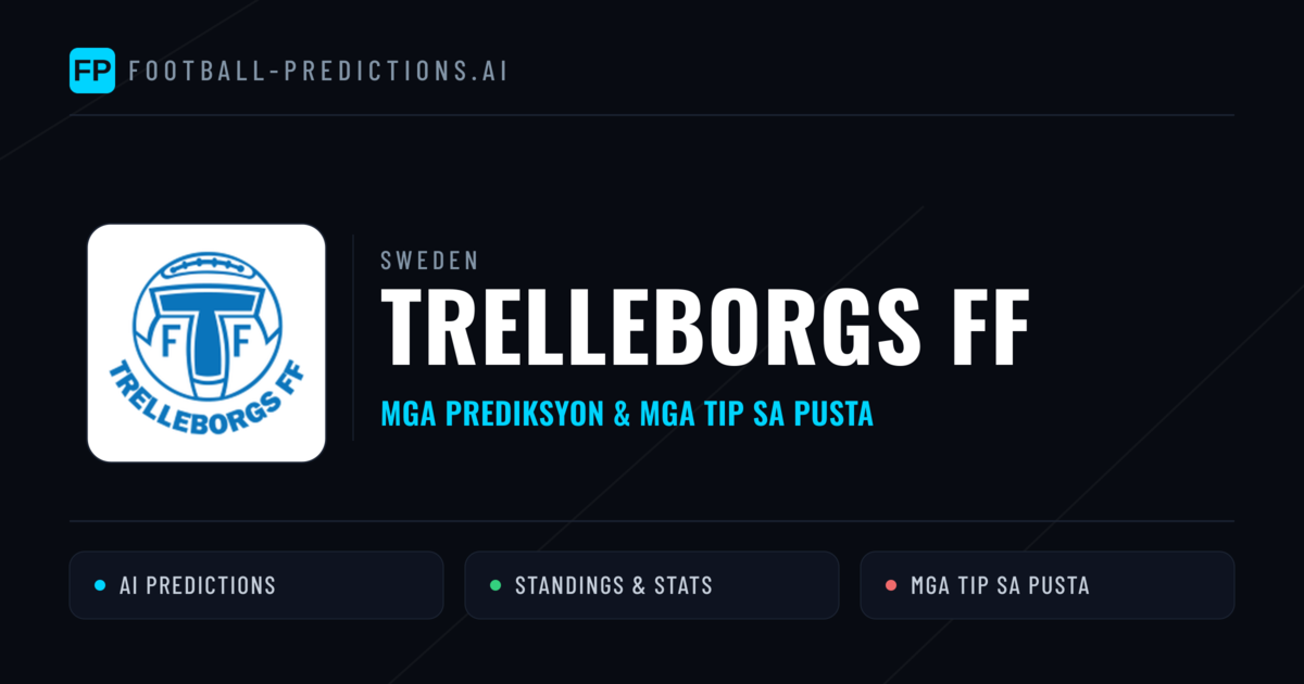 Trelleborgs FF Predictions & Stats