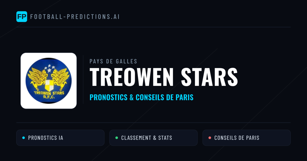 Treowen Stars Pronostics & Statistiques