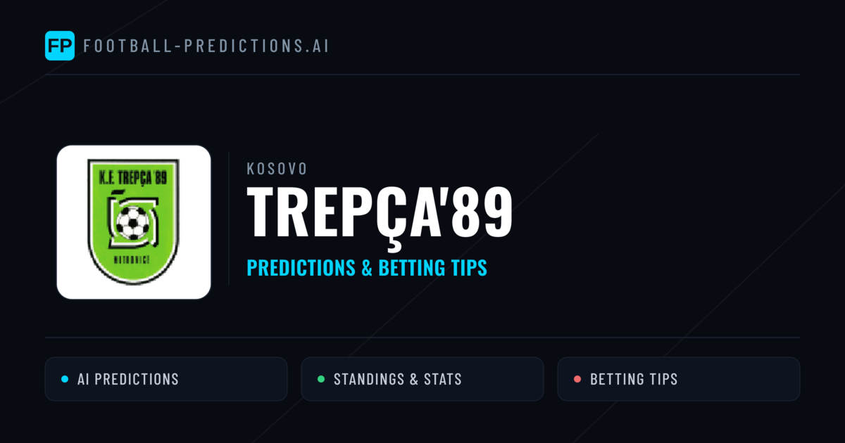 Trepça'89 Predictions & Stats