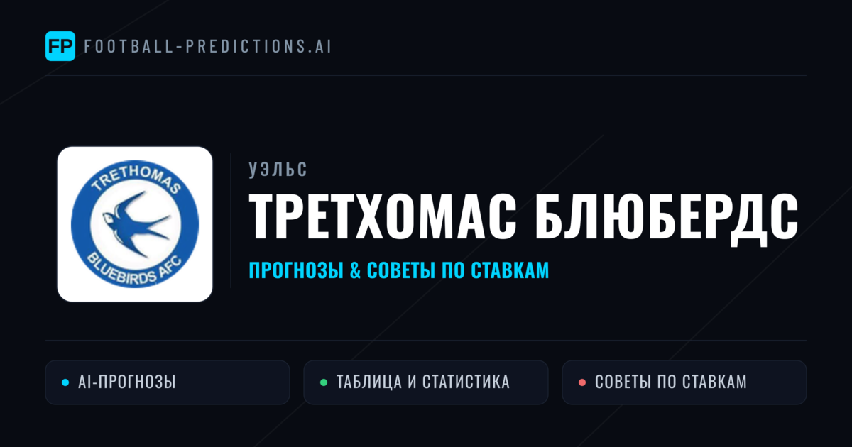 Третхомас Блюбердс прогнозы и статистика