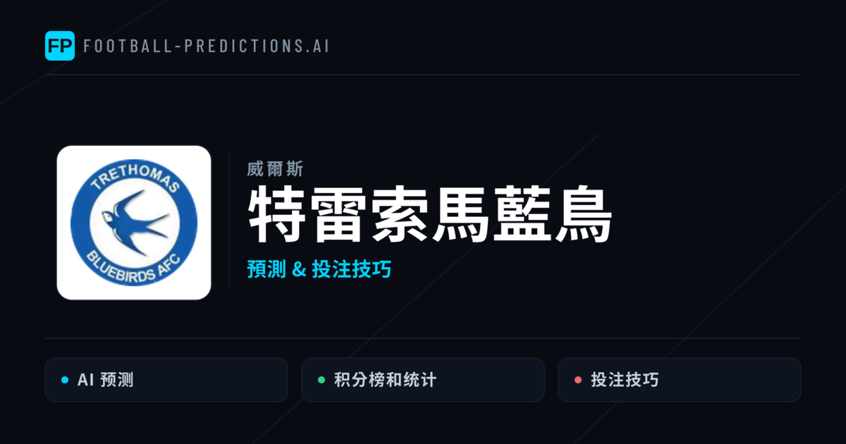 特雷索馬藍鳥 運彩分析｜足球預測與數據