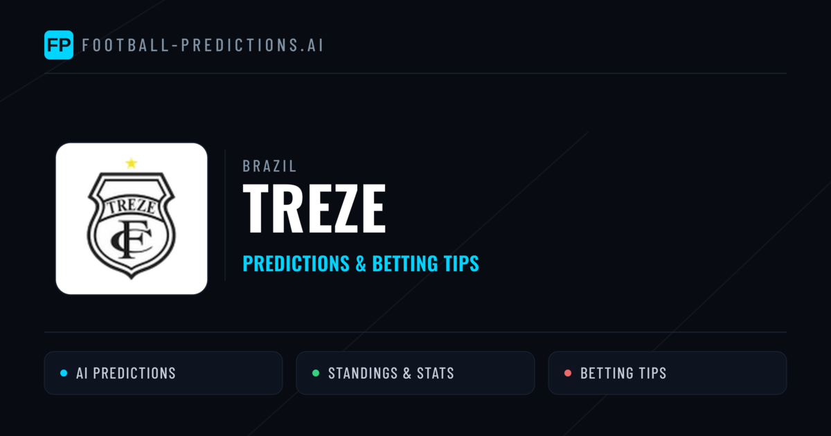Treze Predictions & Stats