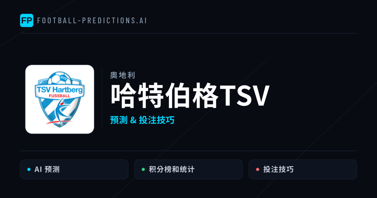 哈特伯格TSV 運彩分析|足球預測與數據