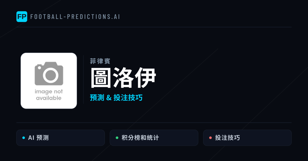 圖洛伊 運彩分析|足球預測與數據