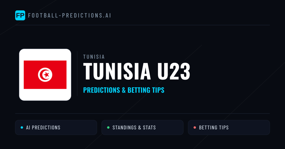 Tunisia U23 Predictions & Stats