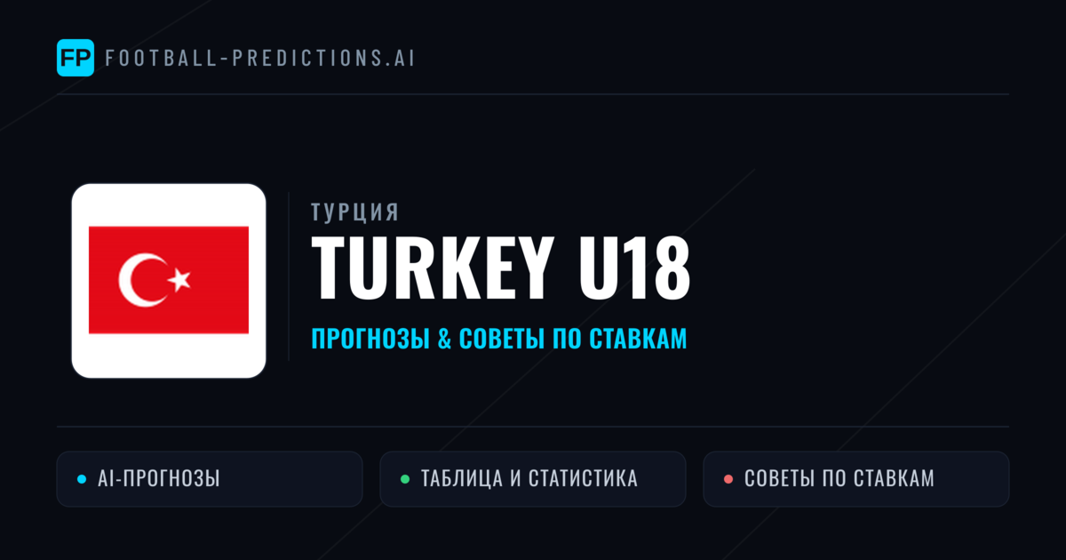 Turkey U18 прогнозы и статистика