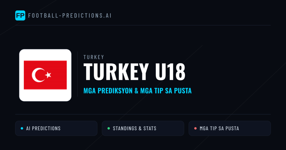 Turkey U18 Predictions & Stats