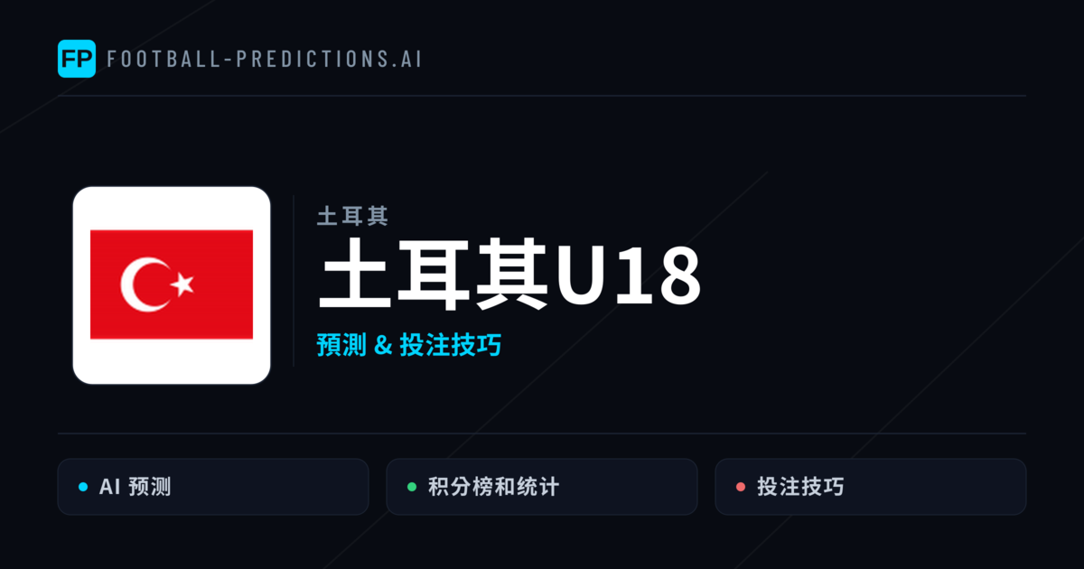 土耳其U18 運彩分析|足球預測與數據