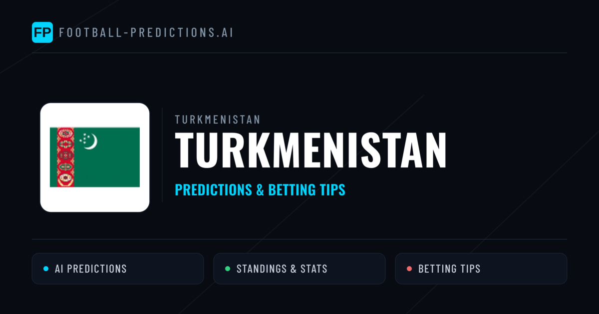 Turkmenistan Predictions & Stats