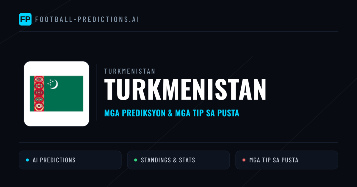 Turkmenistan Predictions & Stats