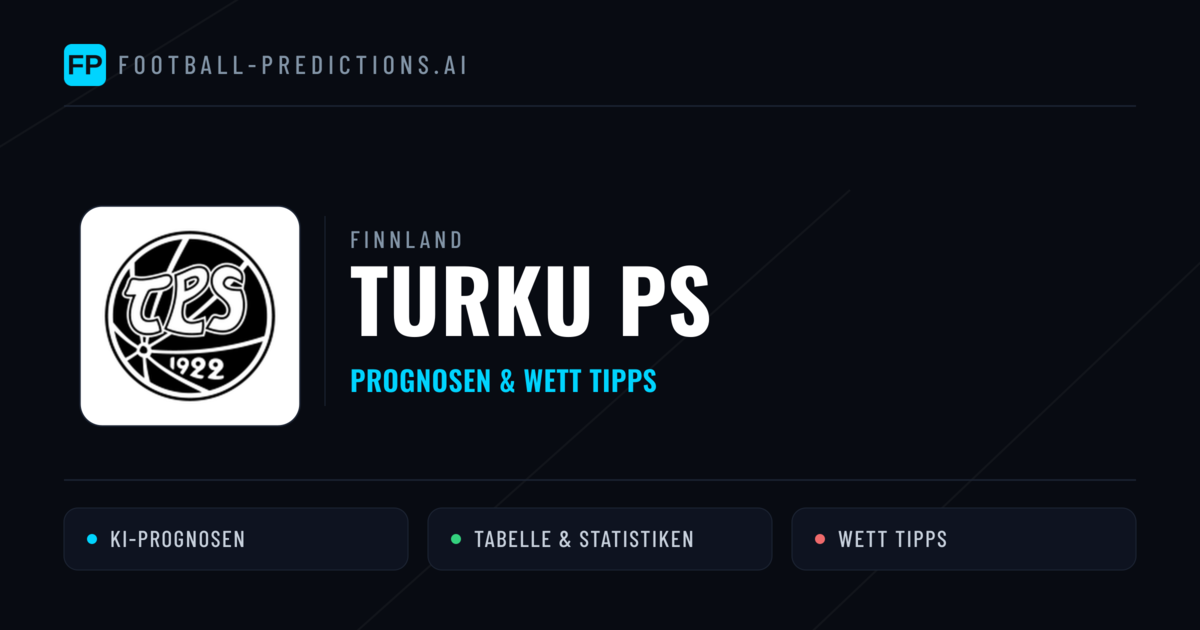 Turku PS Prognosen & Statistiken