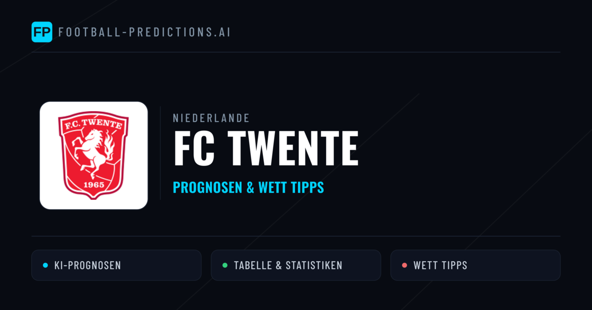 FC Twente Prognosen & Statistiken