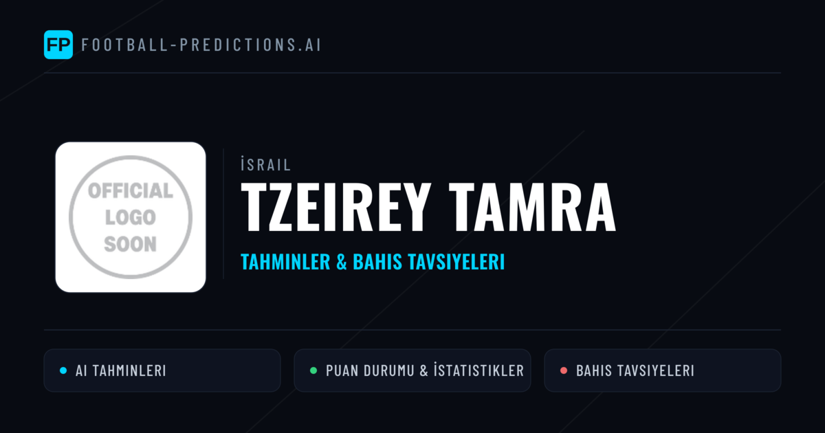 Tzeirey Tamra Tahminleri & İstatistikler