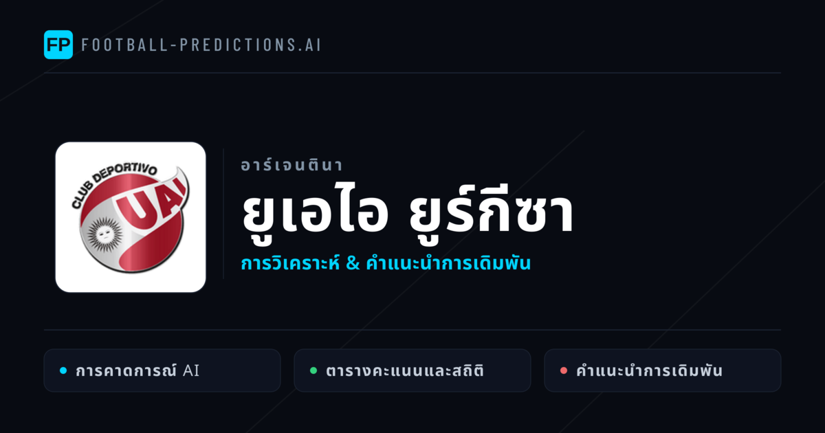 ยูเอไอ ยูร์กีซา การวิเคราะห์และสถิติ