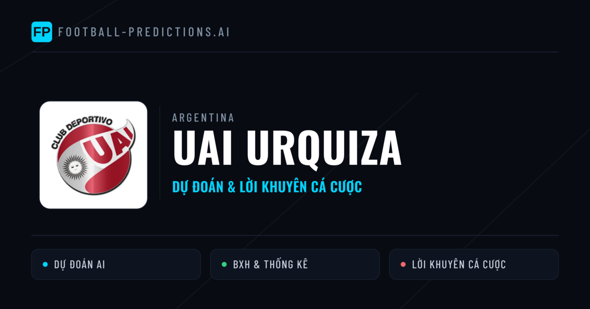 UAI Urquiza Dự đoán & Thống kê