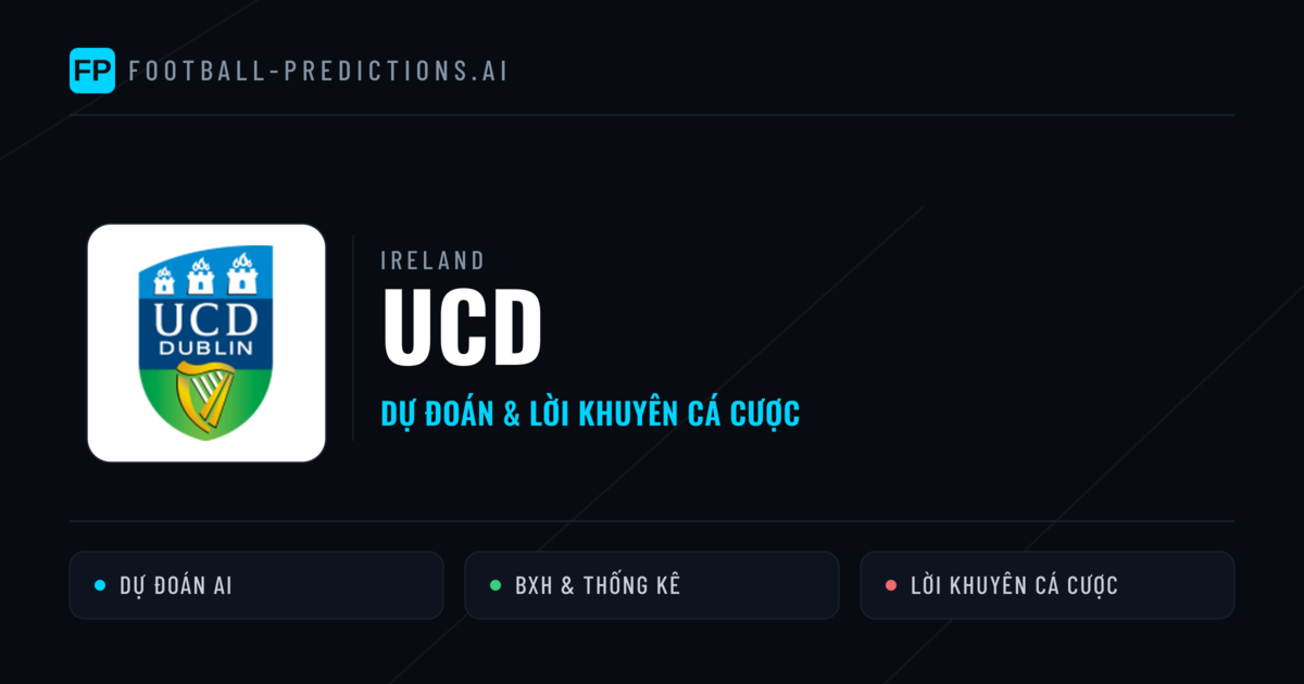 UCD Dự đoán & Thống kê