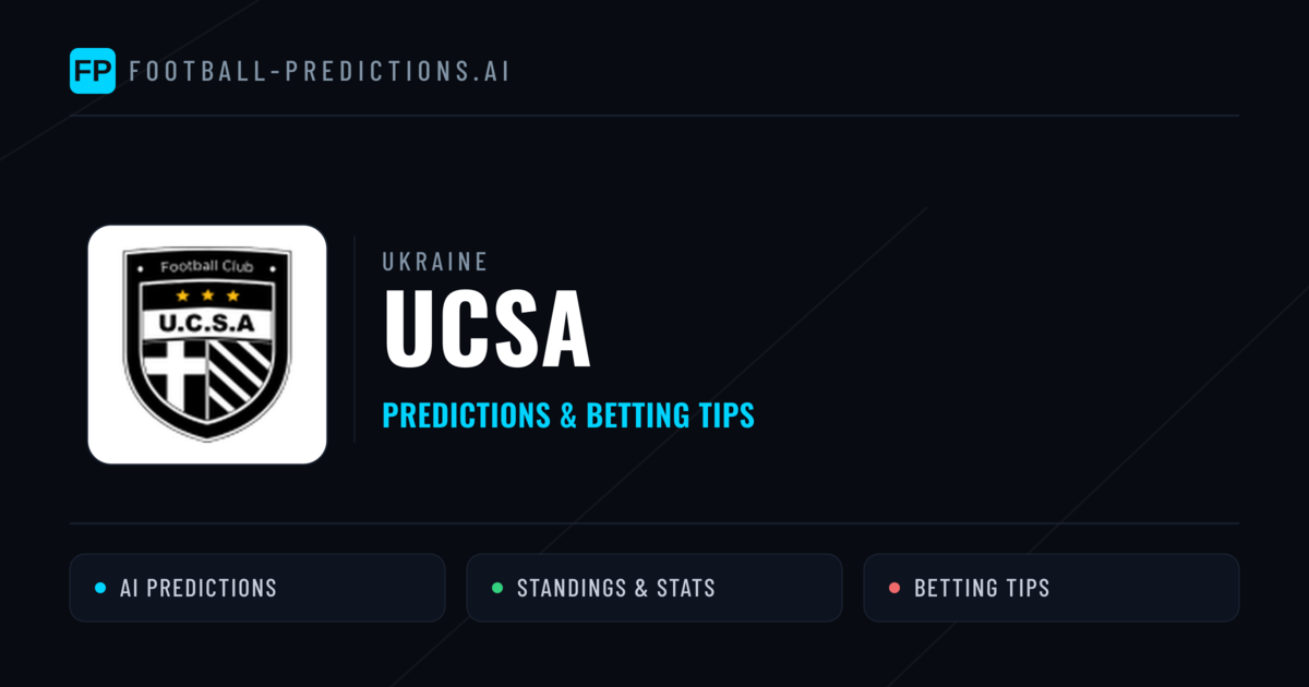 UCSA Predictions & Stats