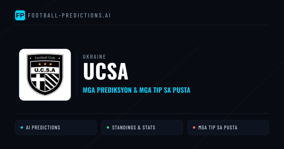 UCSA Predictions & Stats