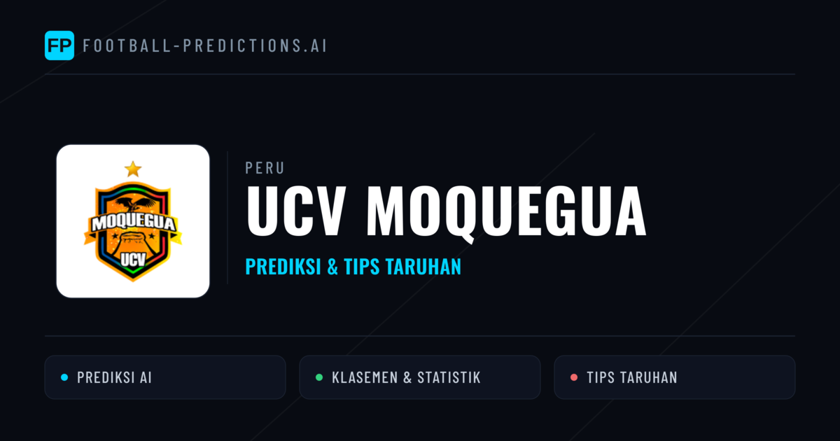 UCV Moquegua Prediksi & Statistik Piala Dunia