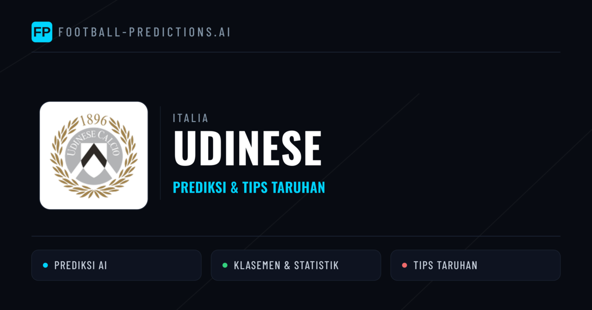 Udinese Prediksi & Statistik Piala Dunia