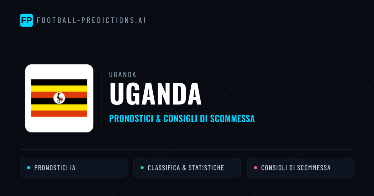 Pronostici e Statistiche Uganda