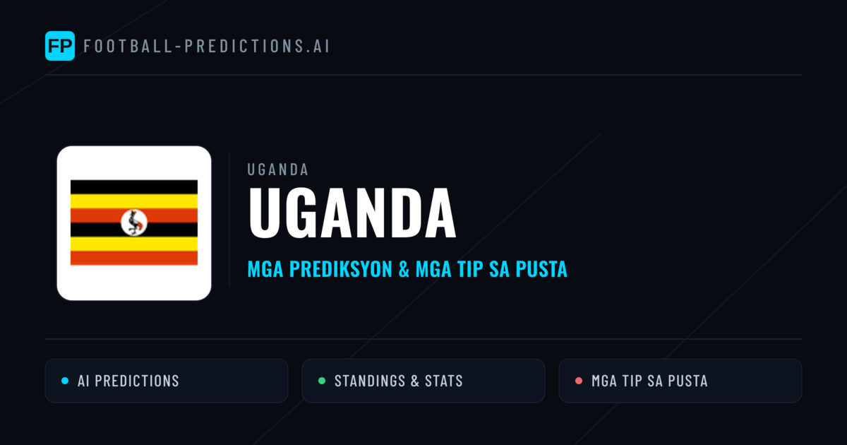 Uganda Predictions & Stats