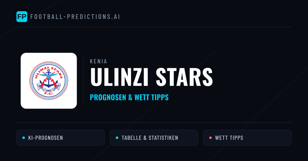 Ulinzi Stars Prognosen & Statistiken