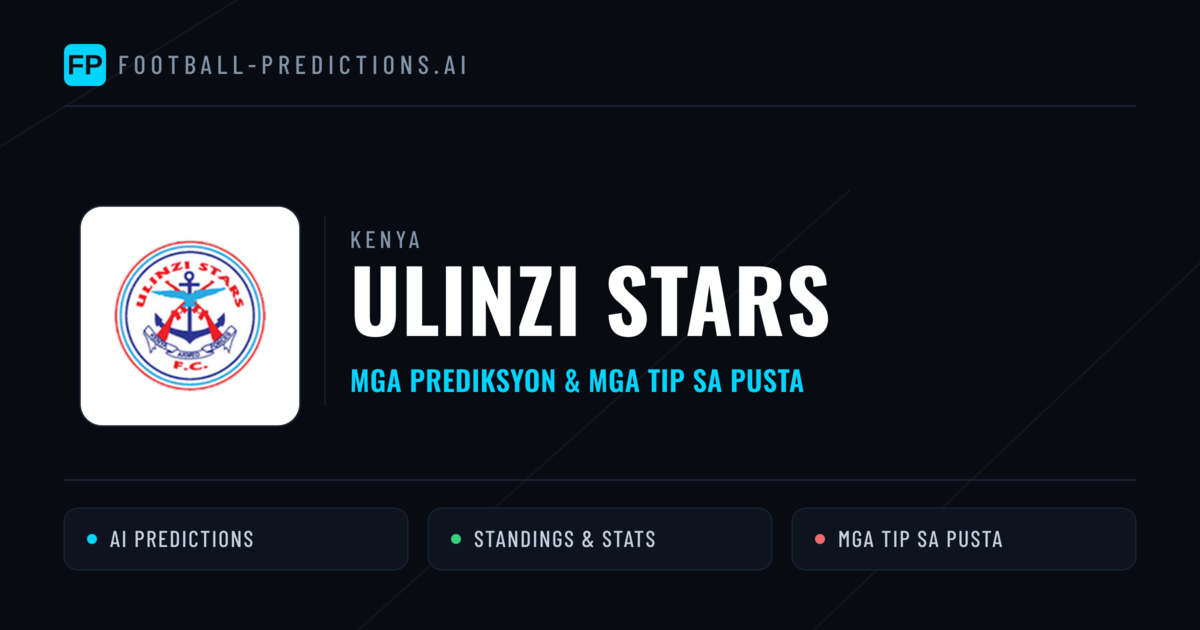 Ulinzi Stars Predictions & Stats