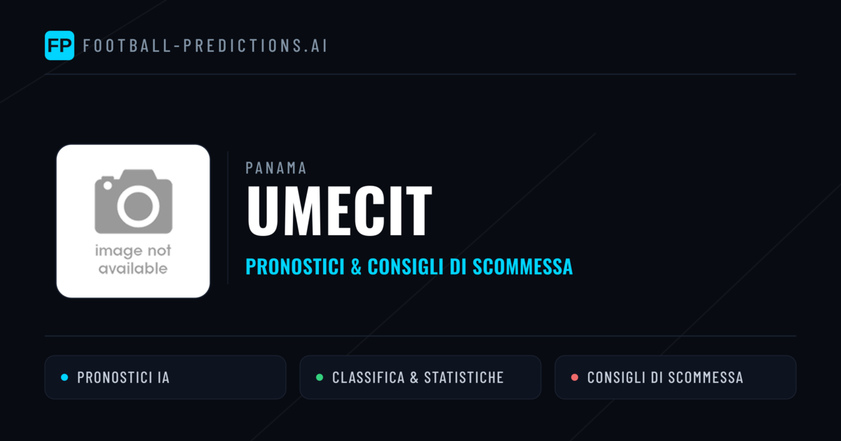 Pronostici e Statistiche UMECIT