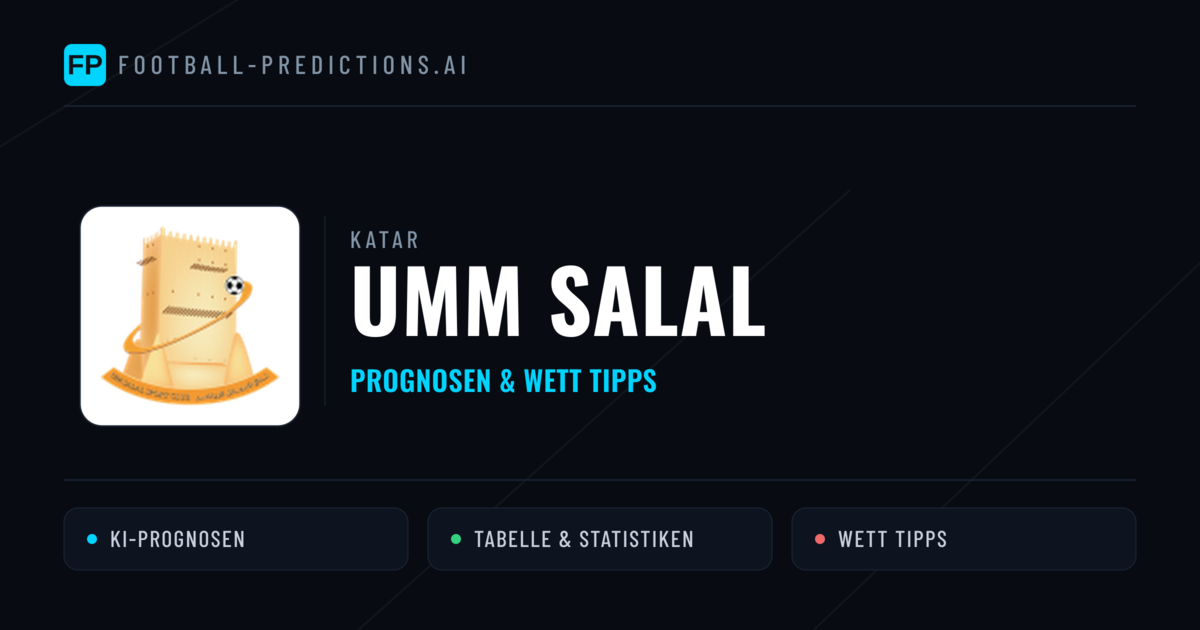 Umm Salal Prognosen & Statistiken