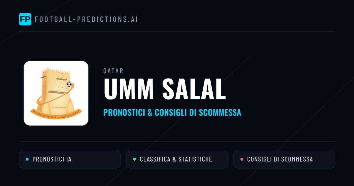 Pronostici e Statistiche Umm Salal