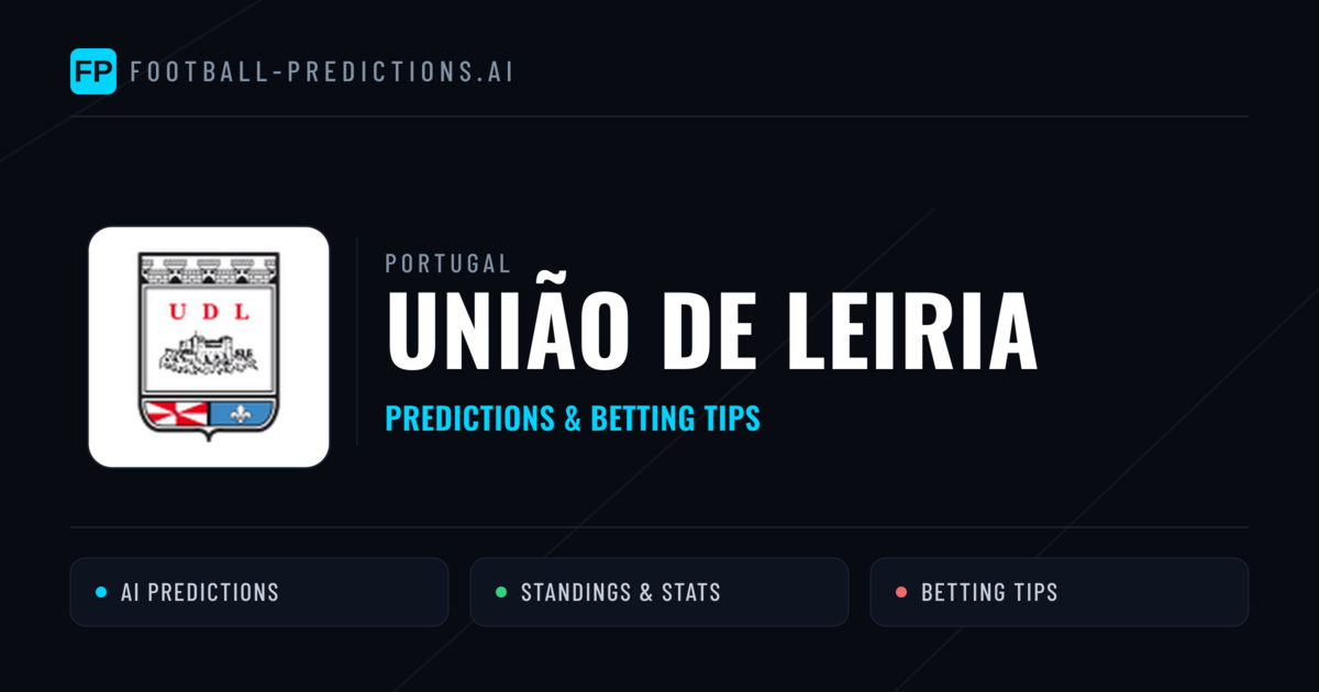 União de Leiria Predictions & Stats