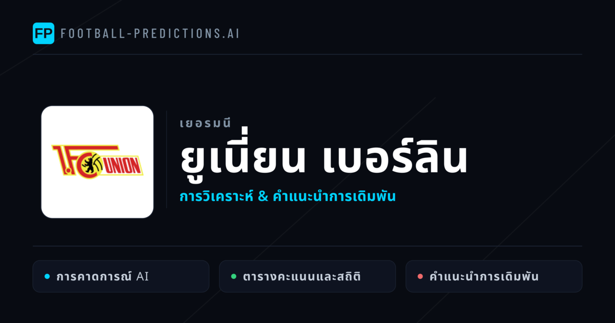 ยูเนี่ยน เบอร์ลิน การวิเคราะห์และสถิติ