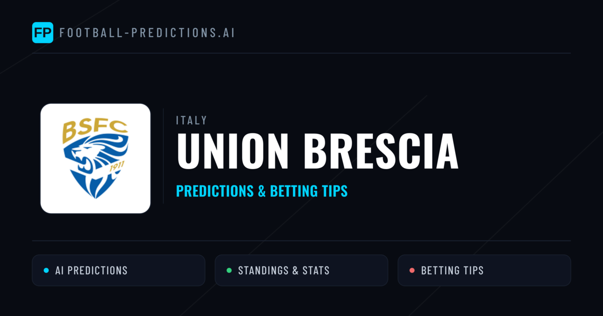 Union Brescia Predictions & Stats
