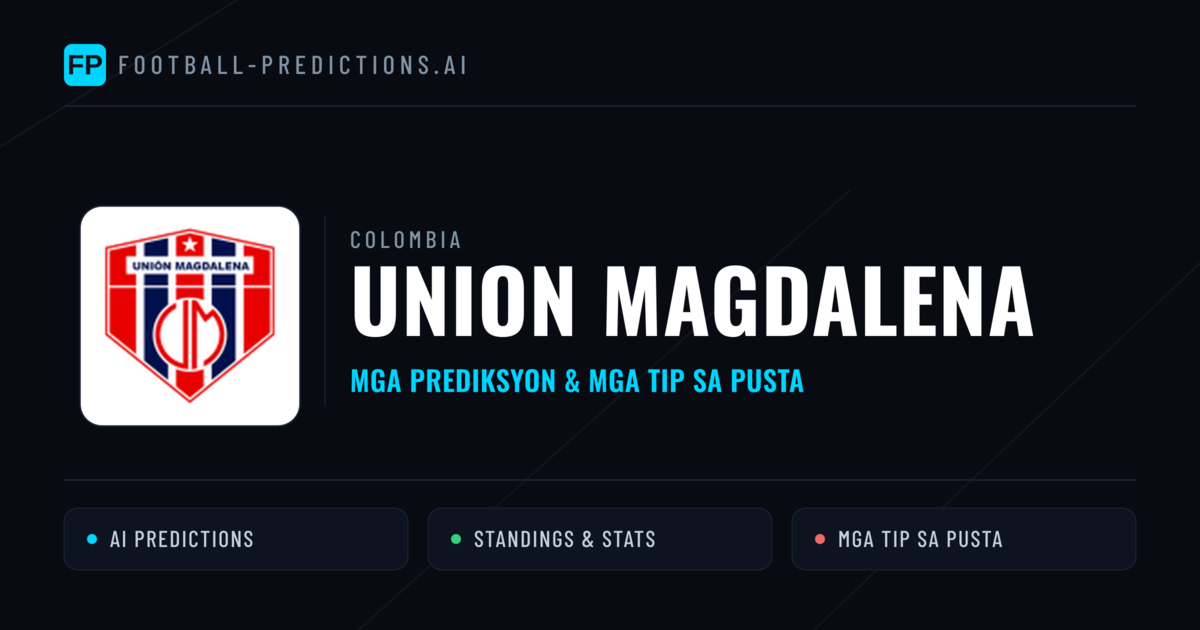 Union Magdalena Predictions & Stats