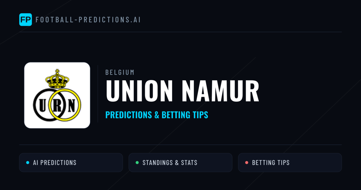 Union Namur Predictions & Stats