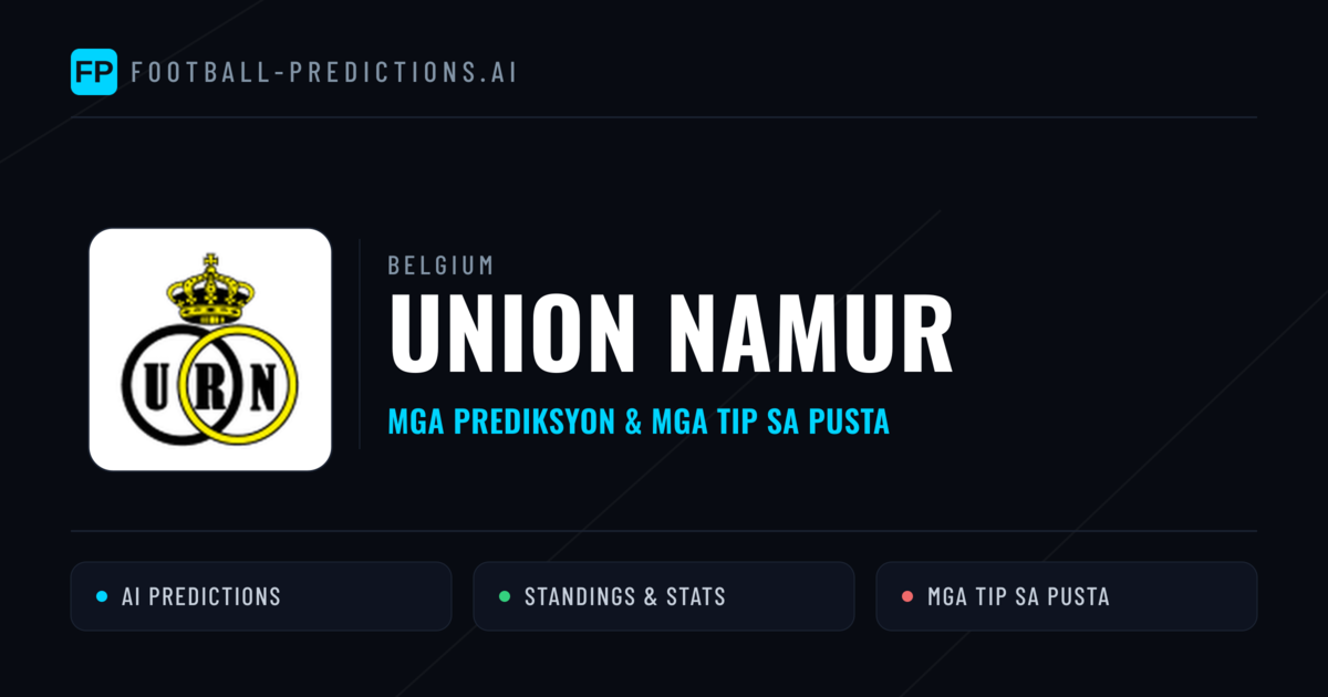 Union Namur Predictions & Stats