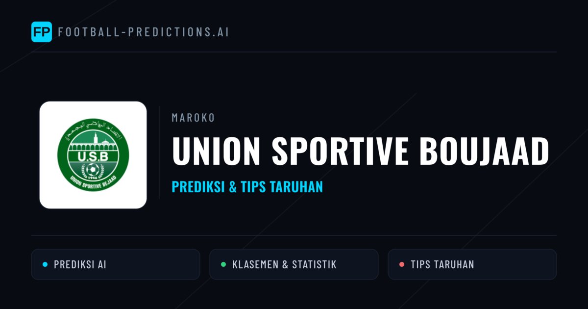 Union Sportive Boujaad Prediksi & Statistik Piala Dunia