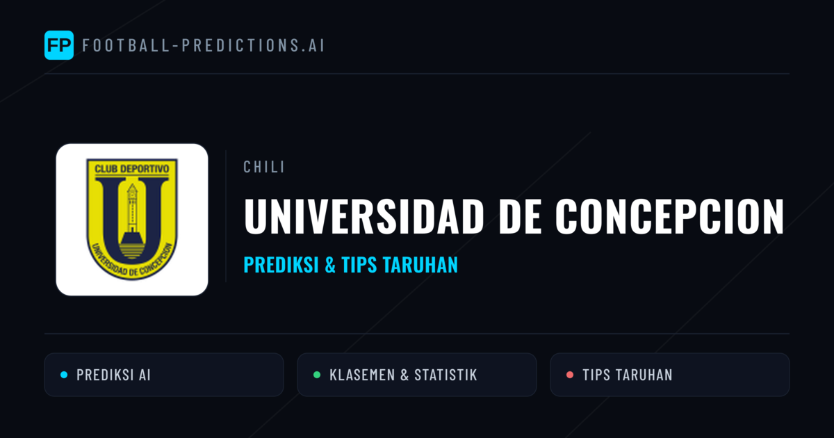 Universidad de Concepcion Prediksi & Statistik Piala Dunia