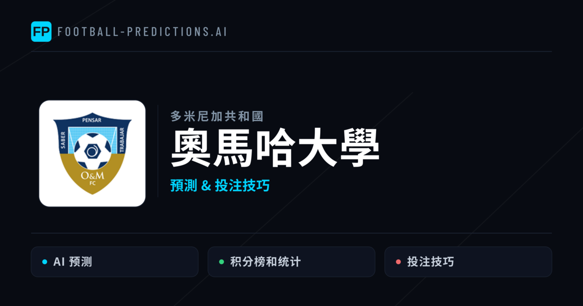 奧馬哈大學 運彩分析|足球預測與數據
