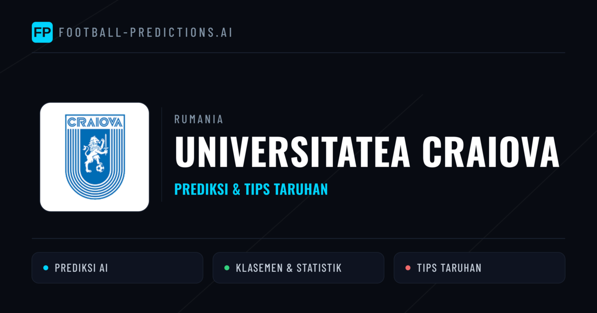Universitatea Craiova Prediksi & Statistik Piala Dunia