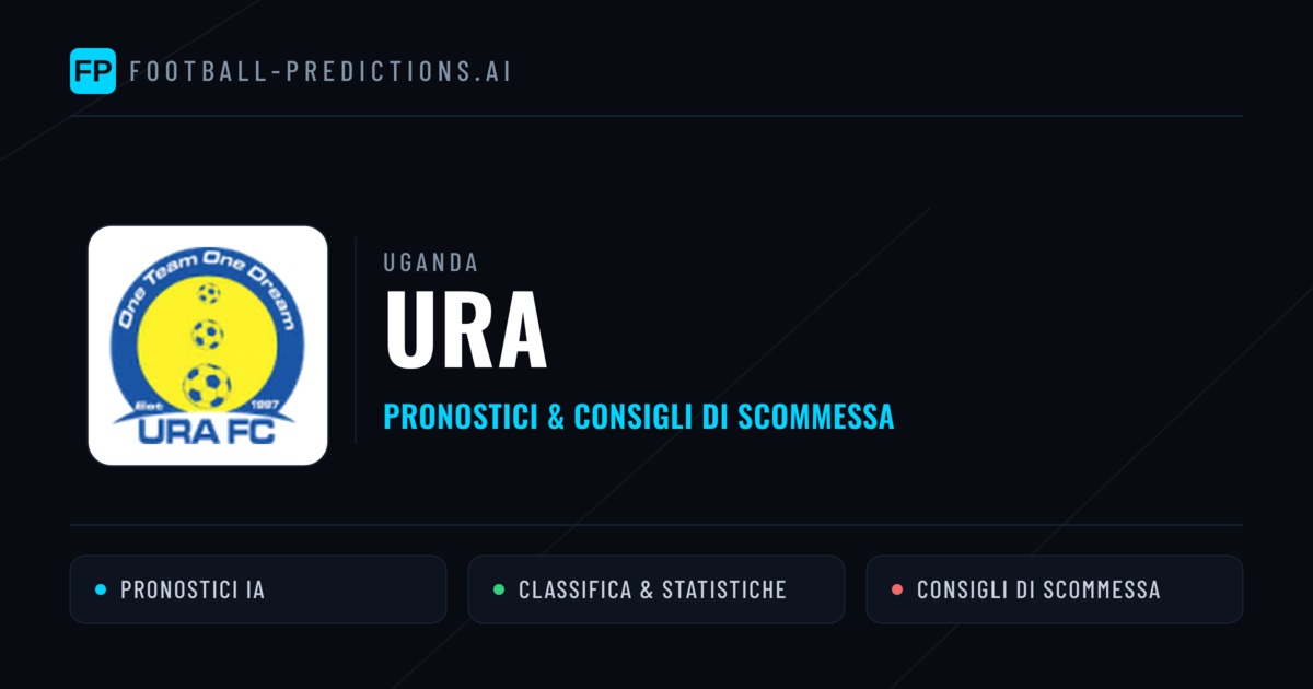 Pronostici e Statistiche URA