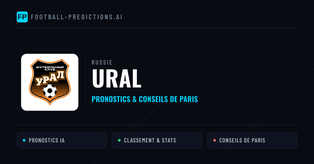 Ural Pronostics & Statistiques